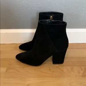 Nine West Black Booties Sz 6